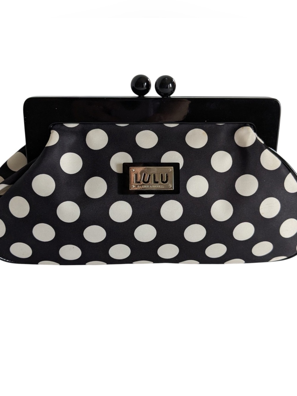 Lulu Guiness Polka Dot Clutch